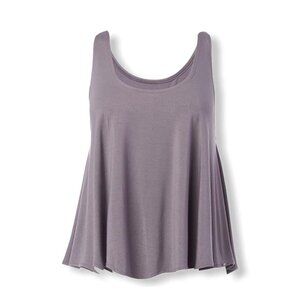 Pretty Polly Women's Botanical Lace Tank, Grey (Nightshade), Large (US 14-16)